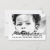 Einladung - Umdrehung 2! (Vorderseite)