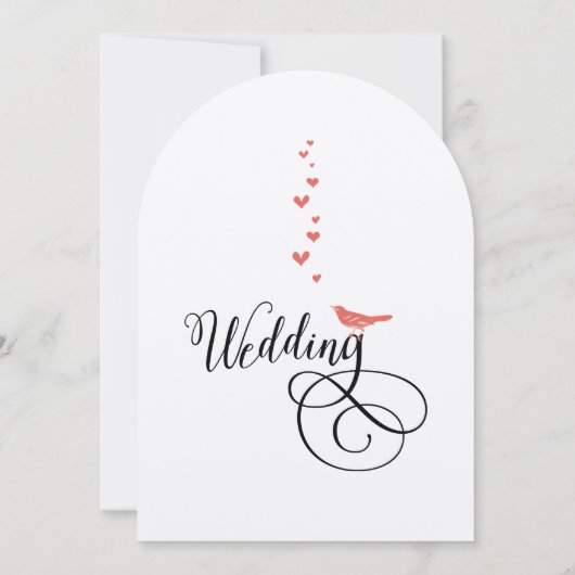 Einladung und Haltung von Typografie-Minze-Koralle (Rückseite)