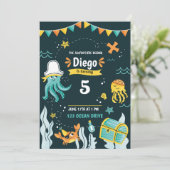 Einladung unter dem Seeufer (Stehend Vorderseite)