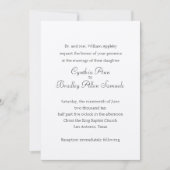 Einladung Vintage BluthochSpray (Vorderseite)