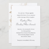 Einladung Vintage BluthochSpray (Vorne/Hinten)