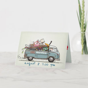 Einladung Vintage Pickup