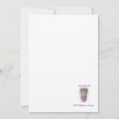 Einladung Vintager Rose zum 50. Jahrestag (Rückseite)