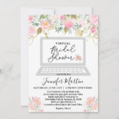 Einladung virtueller Brautpartys (Vorderseite)