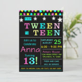 Einladung von 13 bis 13 Jahre Teenager (Stehend Vorderseite)