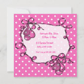 Einladung von 16 . Geburtstag zum Geburtstag (Rückseite)