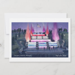 Einladung von 90# Linen Cascades Jackson Michigan