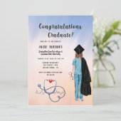 Einladung von Abschluss/Ärzten (Stehend Vorderseite)