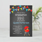 Einladung von Abschluss Pary Einladung (Stehend Vorderseite)