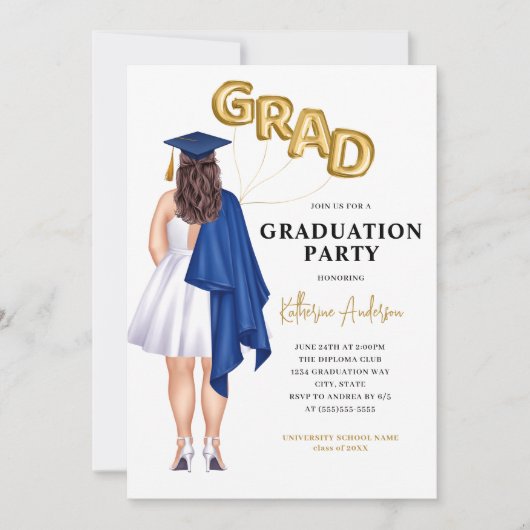 Einladung von Abschlüssen (Vorderseite)