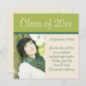 Einladung von Abschlüssen (Vorne/Hinten)