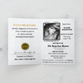 EINLADUNG VON Abschlüssen - PASSPORT - 2015 (Innenseite)