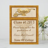 Einladung von Abschlüssen zur Pflege (Stehend Vorderseite)