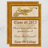 Einladung von Abschlüssen zur Pflege (Vorne/Hinten)