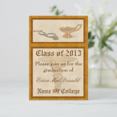 Einladung von Abschlüssen zur Pflege (Stehend Vorderseite)