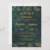 Einladung von Adult Joint Double Birthday Gala (Vorderseite)
