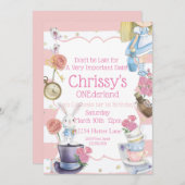 Einladung von Alice in ONEderland (Vorne/Hinten)