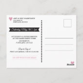 Einladung von Alice in Onederland Postkarte (Rückseite)