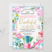 Einladung von Alice Onederful 1. (Vorderseite)