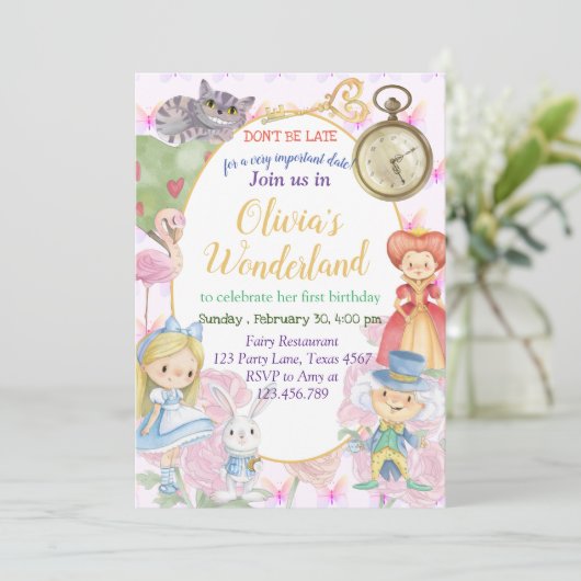 Einladung von Alisa (Stehend Vorderseite)