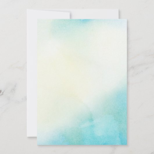 Einladung von Alligator Birthday (Rückseite)