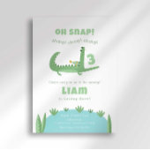 Einladung von Alligator Birthday