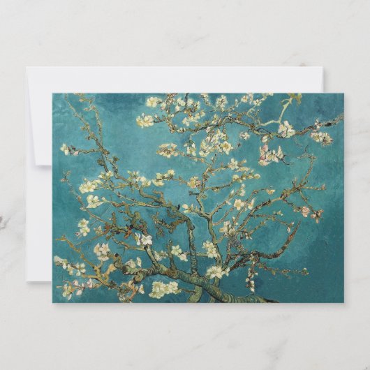 Einladung von Almond Blossom (Vorderseite)