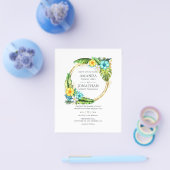 Einladung von Aloha Tropical Summer Beach Flyer (Einzeln)