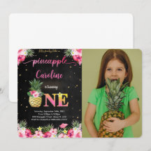 Einladung von Ananas-Foto