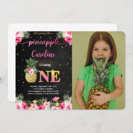 Einladung von Ananas-Foto