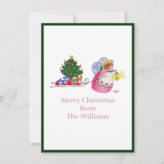 Einladung von Angel (Rückseite)