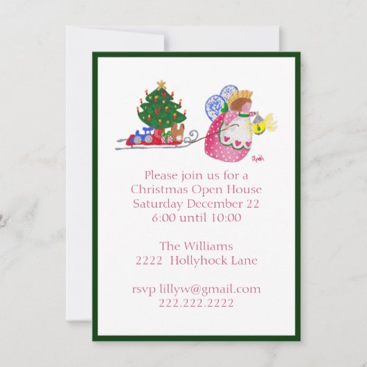 Einladung von Angel (Vorderseite)