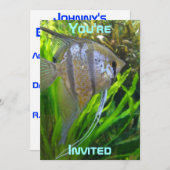 Einladung von Angel Fish (Vorne/Hinten)