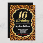 Einladung von Animal Print Leopard<br><div class="desc">Einladung von Animal Print Leopard Geburtstagsparty</div>