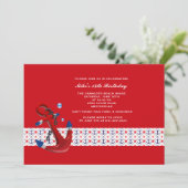 Einladung von Ankern (Stehend Vorderseite)