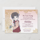 Einladung von Annaprashan (Vorderseite)