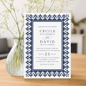 Einladung von Arabesque | Dunkelblau