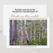 Einladung von Aspen Tree Forest (Vorne/Hinten)