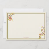 Einladung von Babushka-Dolls (Rückseite)