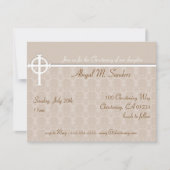 Einladung von Baby Christening (Vorderseite)