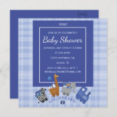 Einladung von Baby Express (Vorne/Hinten)