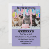 Einladung von Baby First Birthday (Vorderseite)