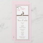 Einladung von Baby Girl Duwer (Vorne/Hinten)