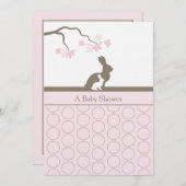 Einladung von Baby Girl Duwer (Vorne/Hinten)