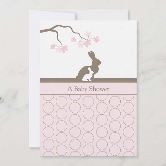 Einladung von Baby Girl Duwer (Vorderseite)