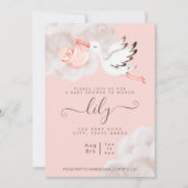 Einladung von Baby Girl Duwer (Vorderseite)