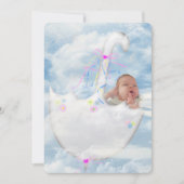 Einladung von Baby Girl Duwer (Vorderseite)