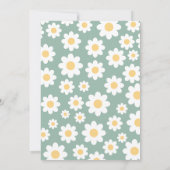 Einladung von Baby in Bloom Baby Dusche (Rückseite)