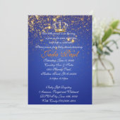 Einladung von Baby Prince (Stehend Vorderseite)