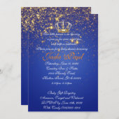 Einladung von Baby Prince (Vorne/Hinten)